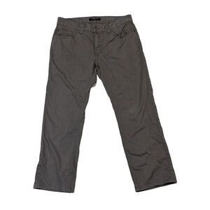 Fidelity mens 34x28 gray Havana twill straight fit denim jeans EUC